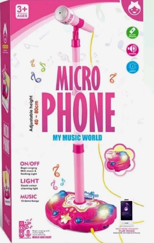 Micrófono Infantil My Music World | Juguete Musical con Luces