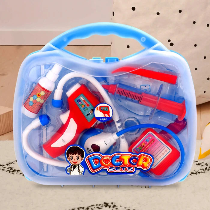 Set de Doctor Infantil 13 Piezas | Maletín Médico con Luz