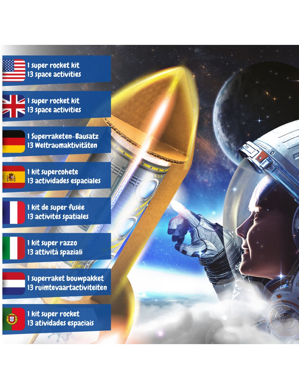 Súper Cohete NASA | Juego Científico para Niños – Science4you