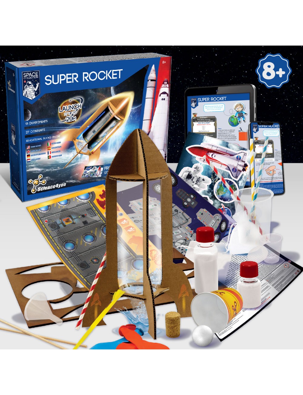 Súper Cohete NASA | Juego Científico para Niños – Science4you