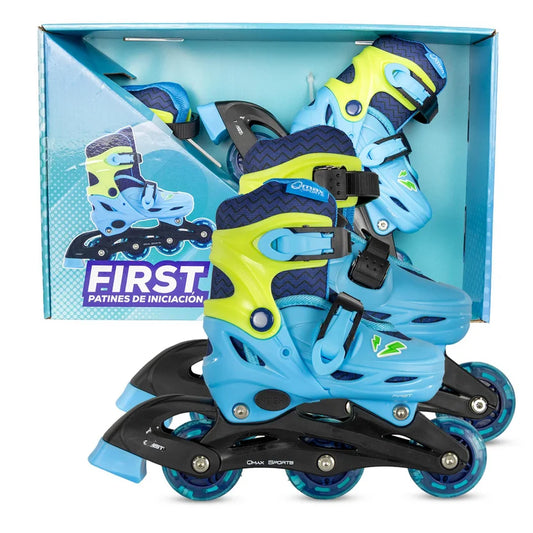 Patin Infantil Convertible First Qmax S Blue