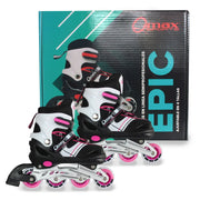 Patines Ajustables Epic Qmax M Pink