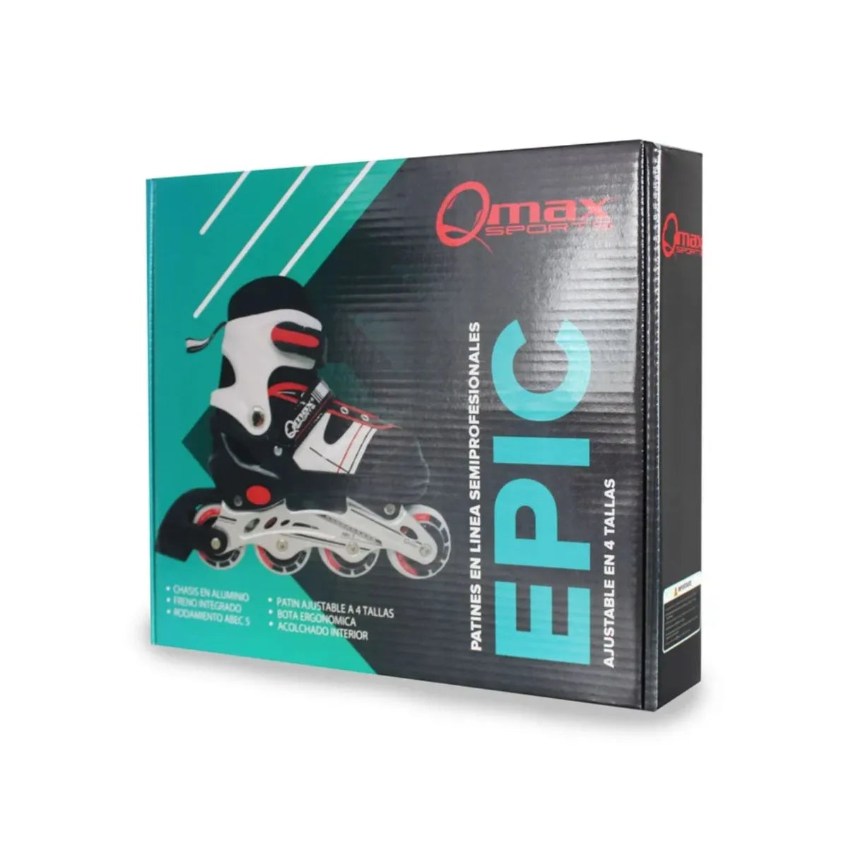 Patines Ajustables Epic Qmax L Pink