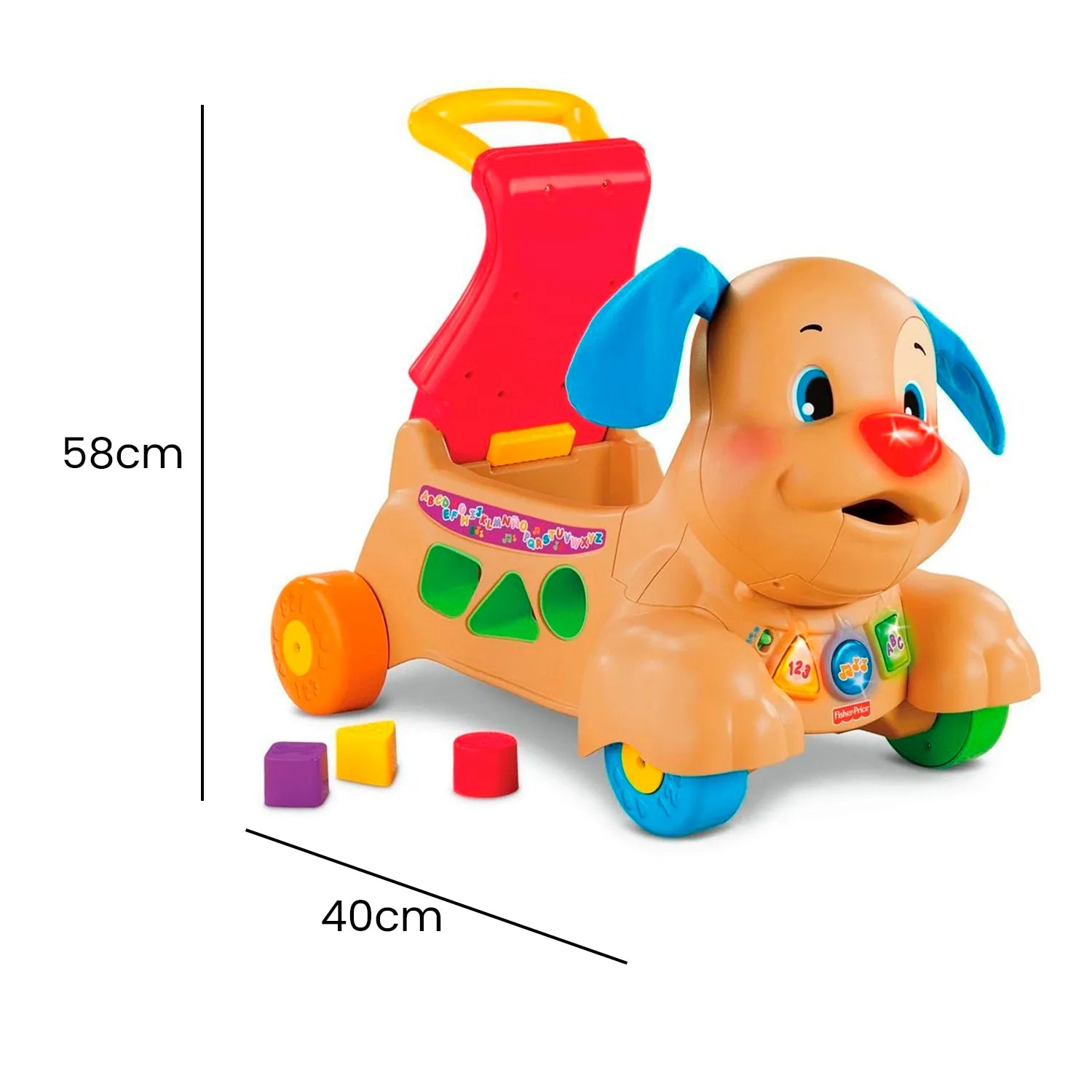 Fisher-Price Caminador Perrito | Andadera Bebé Musical