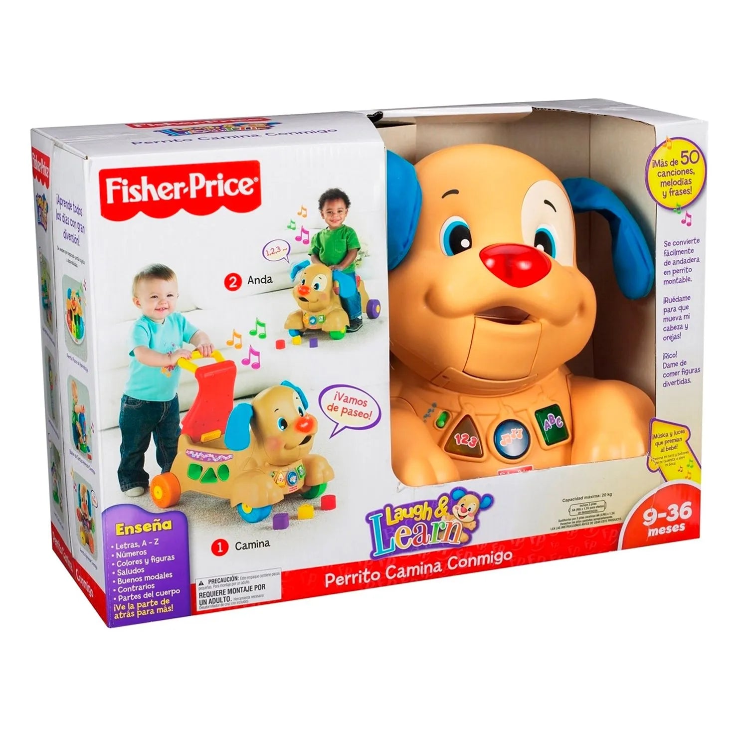 Fisher-Price Caminador Perrito | Andadera Bebé Musical