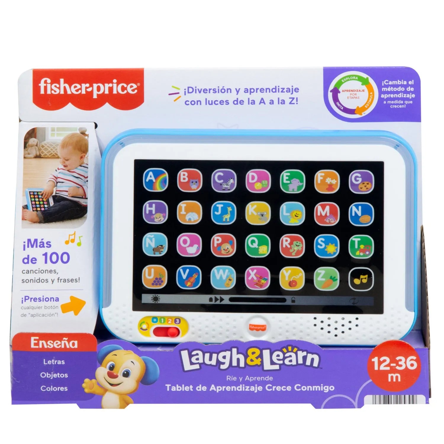 Tabla de Aprendizaje Crece Conmigo | Fisher-Price Bebés