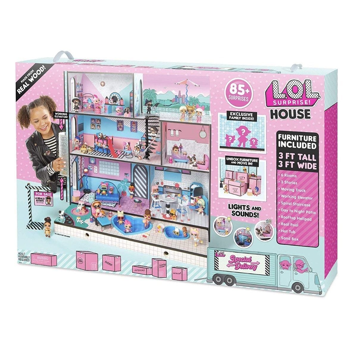 Comprar Casa de muñecas LOL Surprise House | Juguetería RAV toys