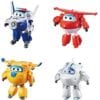 Super Wings – Transforming Characters Collector 4 Pack | Jett, Paul, Astra, & Donnie | 5'' Escala