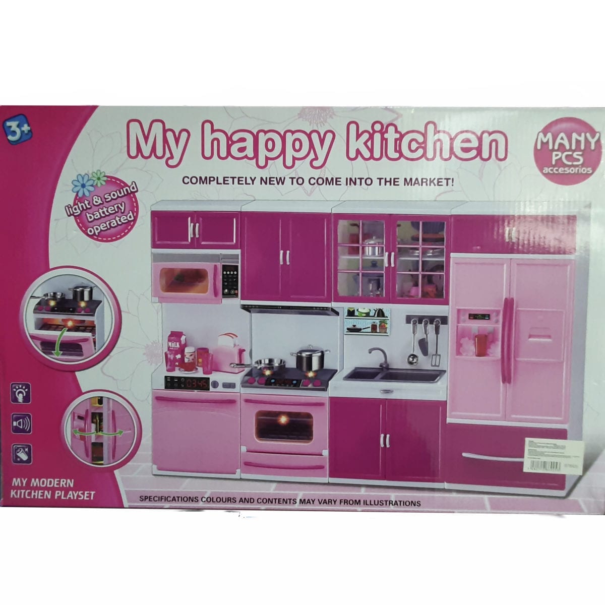 Juego De Cocina My Happy Kitchen - Juguetería Rav Toys