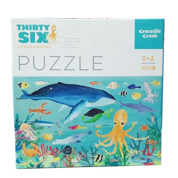 puzzle ocean animals