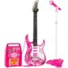guitarra electrica para niñas con amplificador