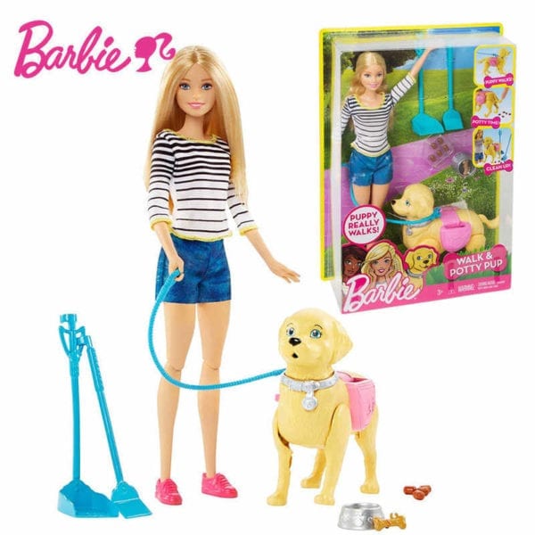 Barbie Paseo De Perritos