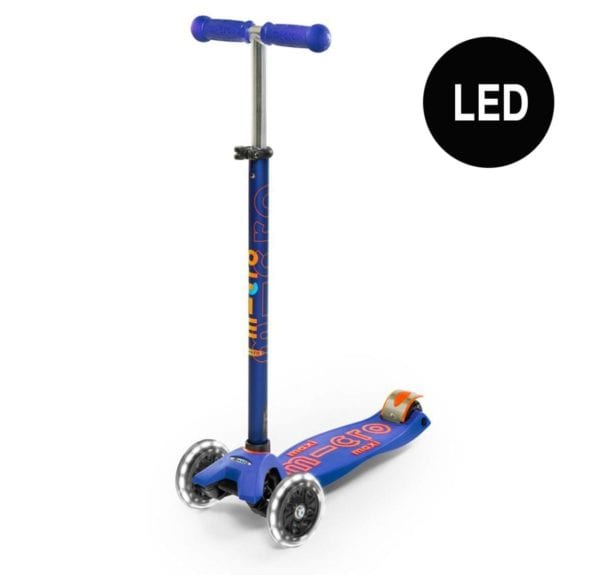Patineta Micro Deluxe Blue LED Micro Colombia