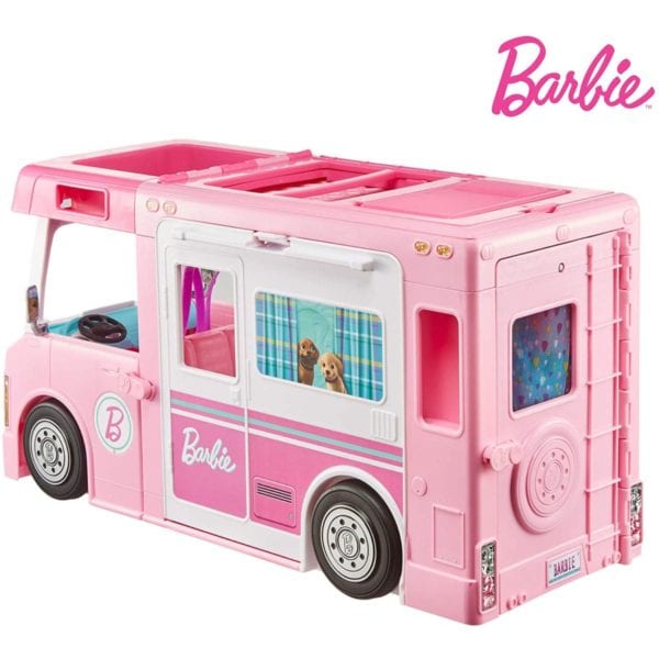 Barbie Cámper de Barbie 3 en 1