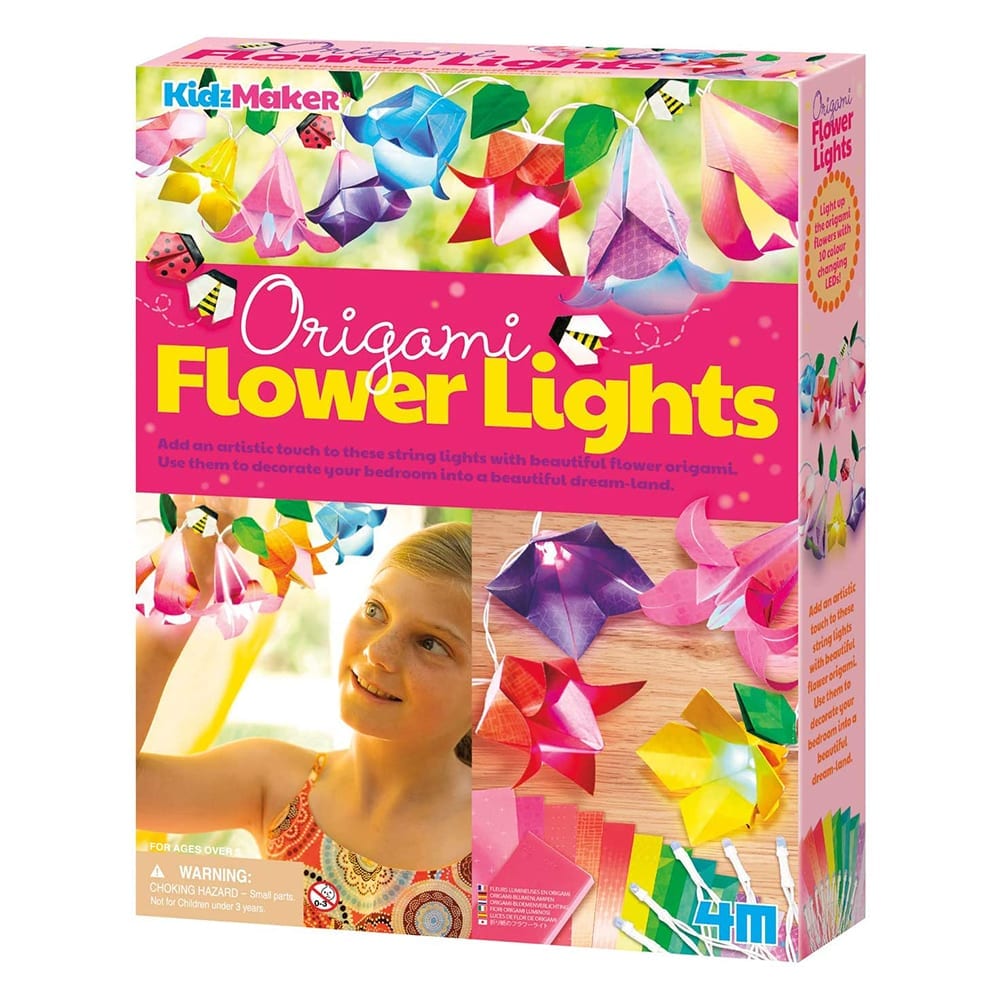 Comprar ORIGAMI FLOWER LIGHTS 4M Juguetería RAV toys