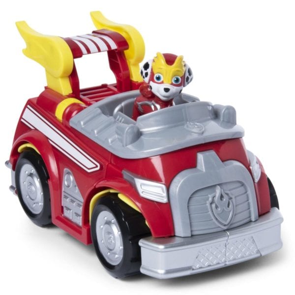 Paw Patrol Mighty Pups Super Paws Camion De Bomberos Transformable de Marshall Colombia