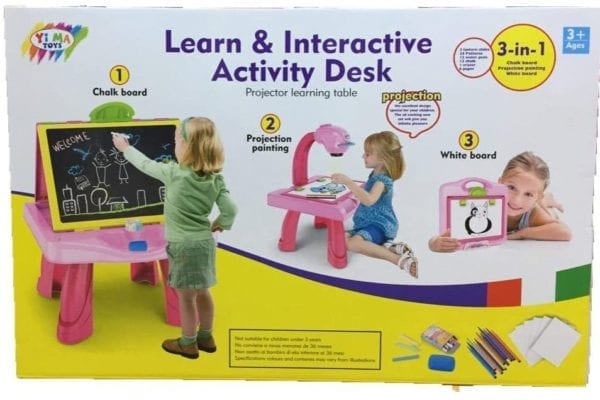 mesa de aprendizaje y actividades interactivas