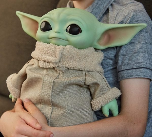 Peluche Baby Yoda Star Wars original De Mattel