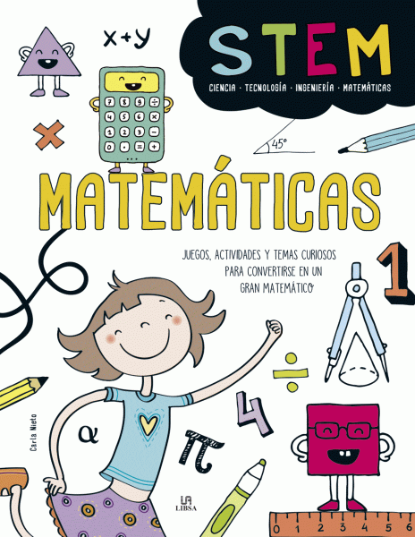 Libro Infantil Matemáticas STEM