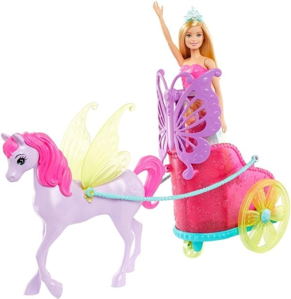 Barbie Princesa Con Carruaje Dreamtopia
