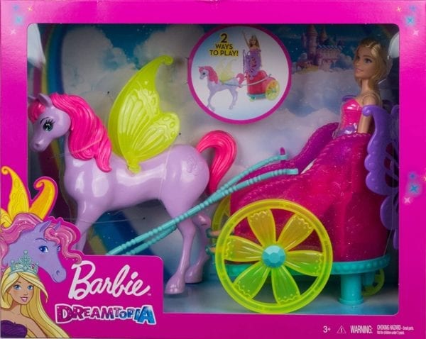 Barbie Princesa Con Carruaje Dreamtopia