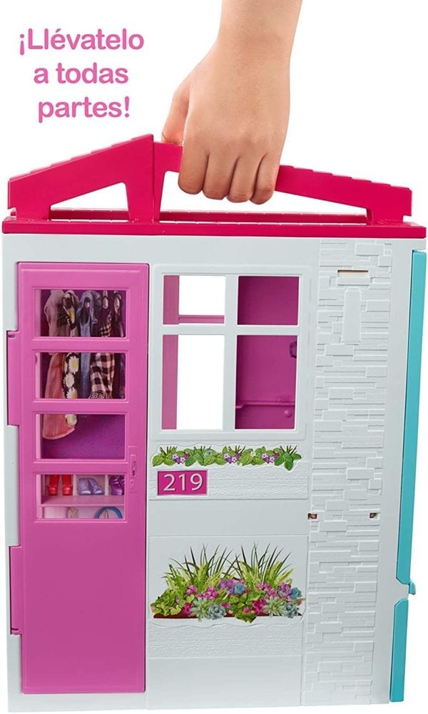 Casa Glam De Barbie Con Muñeca