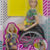 Barbie Fashionista Con Silla De Ruedas