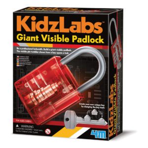 KIDZLABS GIANT VISIBLE PADLOCK (69900) 4M 16