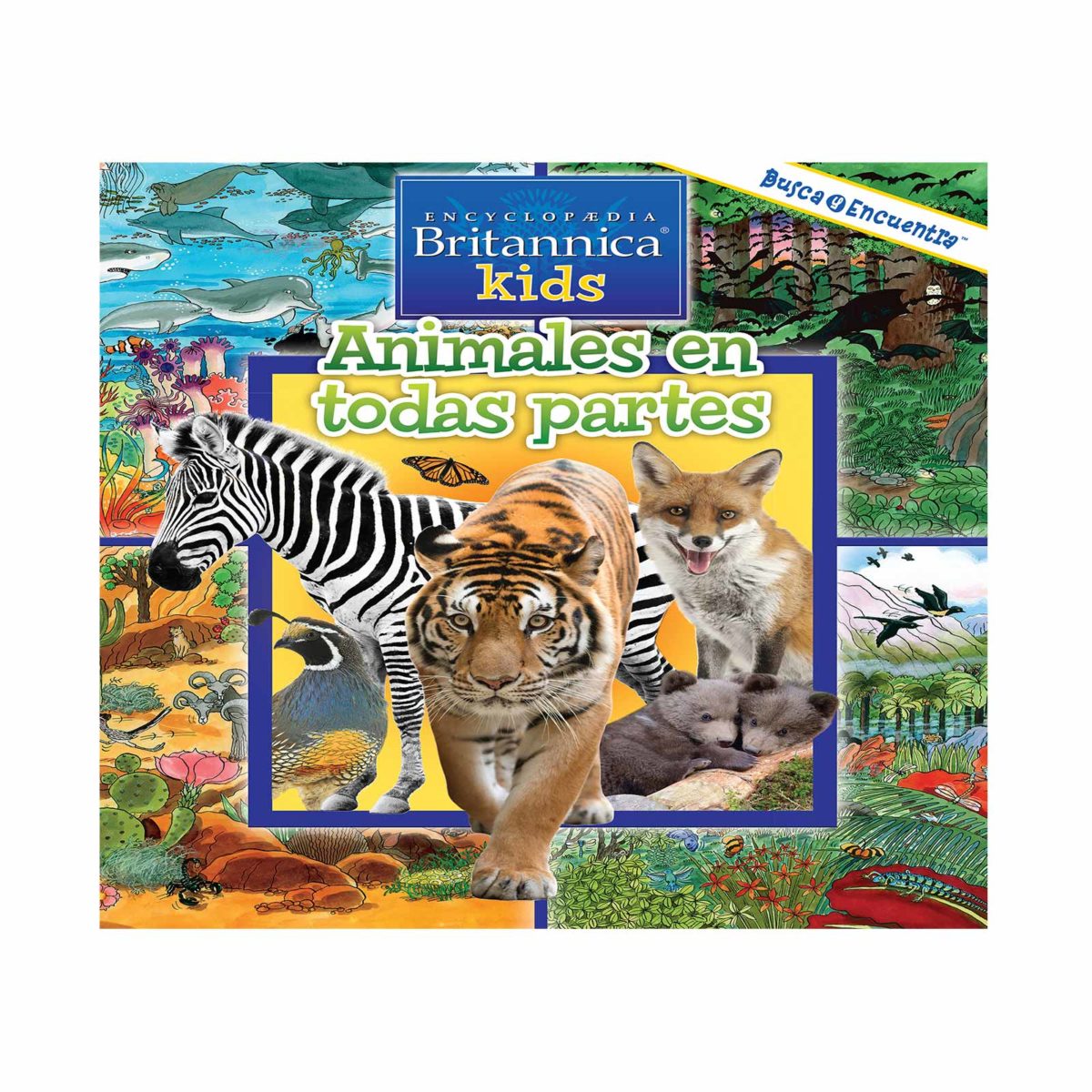 Libro Busca Y Encuentra Animales En Todas Partes