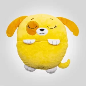 Happy nappers perrito amarillo