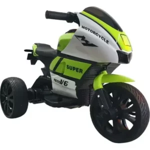 moto electrica montable verde