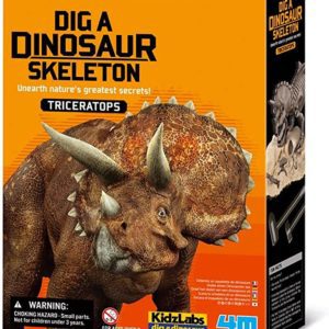 kit De Excavación De Dinosaurio Triceratops