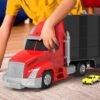 Comprar Camión Niñera de juguete con espacio para guardar carritos En Colombia